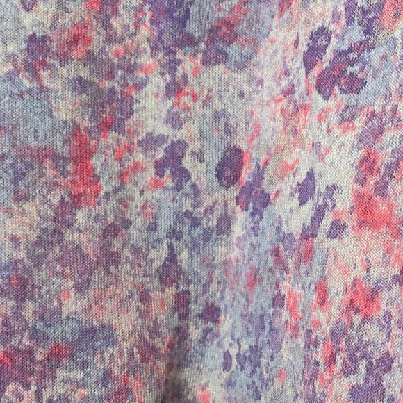 Beautiful, splattered, tie dye sweatshirt, size 1X. - Picture 4 of 7